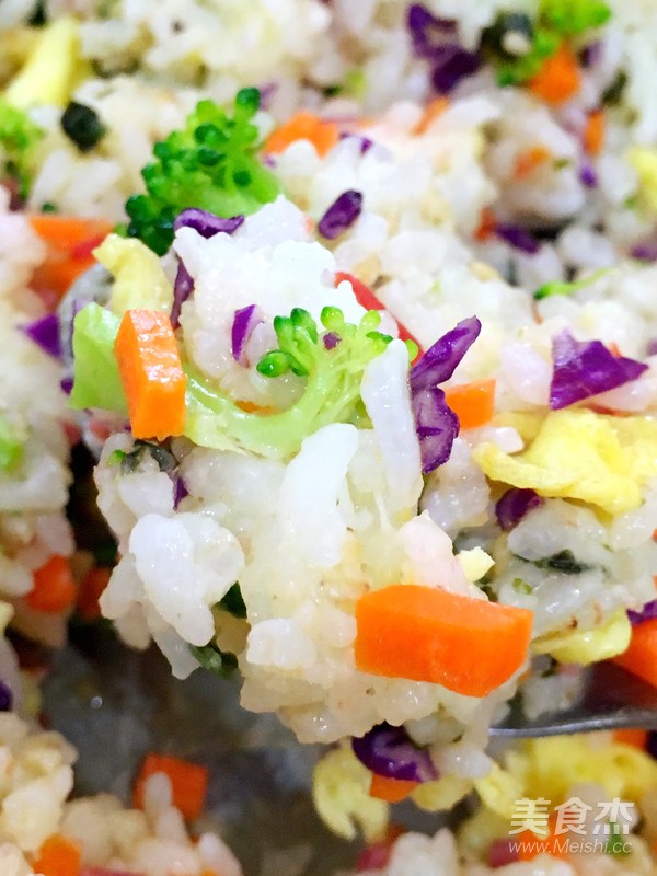 彩虹芝士炒饭
