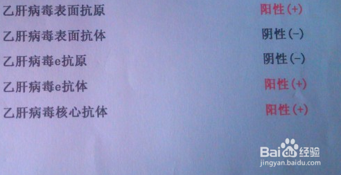 乙肝两对半怎么看