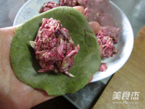 抹茶玫瑰花饼