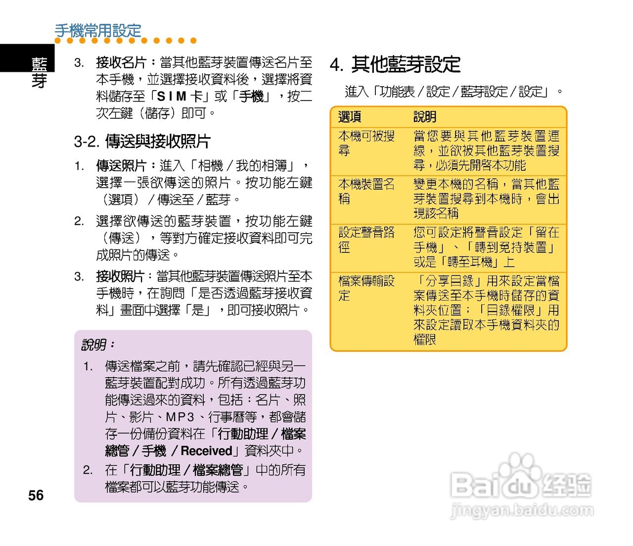 华硕手机V80型说明书:[6]