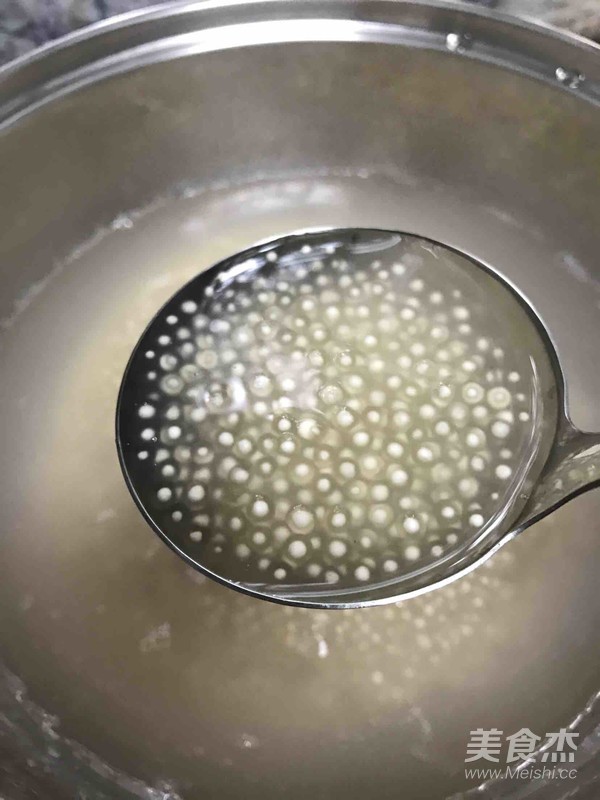 芋圆香芋椰汁西米露