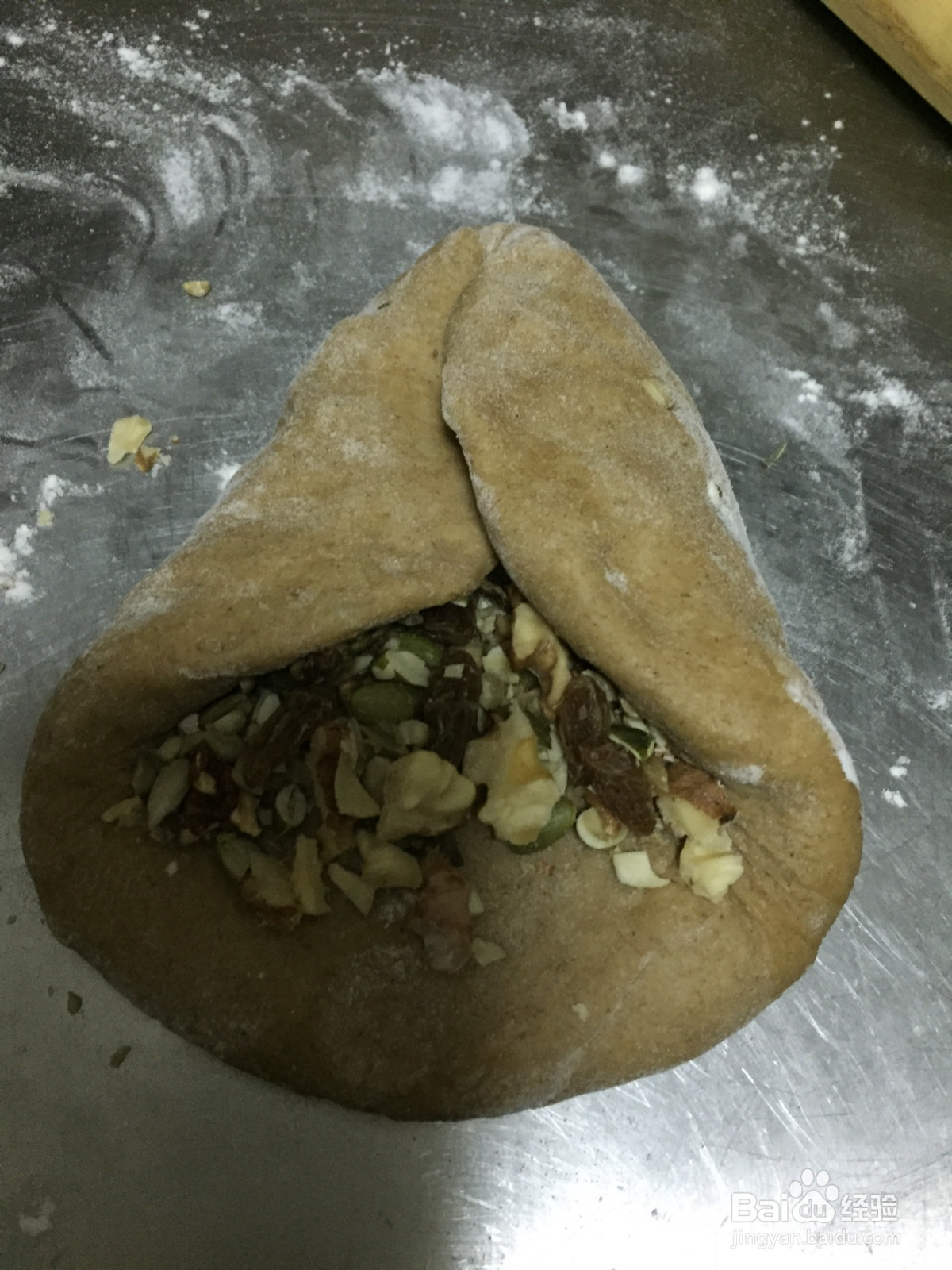 红糖黑麦软欧的做法