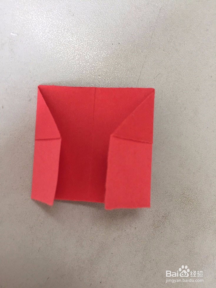 幼儿书生帽子亲子折纸