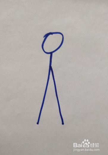 简笔画踢毽子的小女孩怎么画