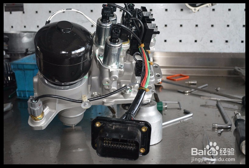 荣威 550 混动 变速箱 阀体 故障 维修 案例