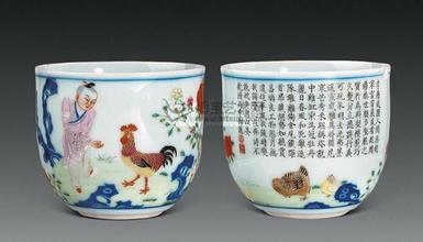 大明成化斗彩鸡缸杯鉴定方法-百度经验