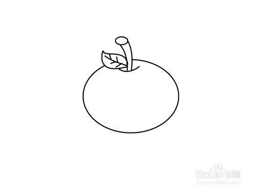 怎样简单画圣诞苹果