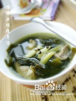 美食推荐减肥瘦身系列（一）[14]海带决明瘦身汤