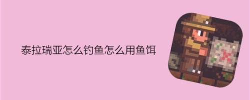 泰拉瑞亚怎么钓鱼怎么用鱼饵 百度经验