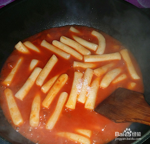 韩式辣年糕的做法