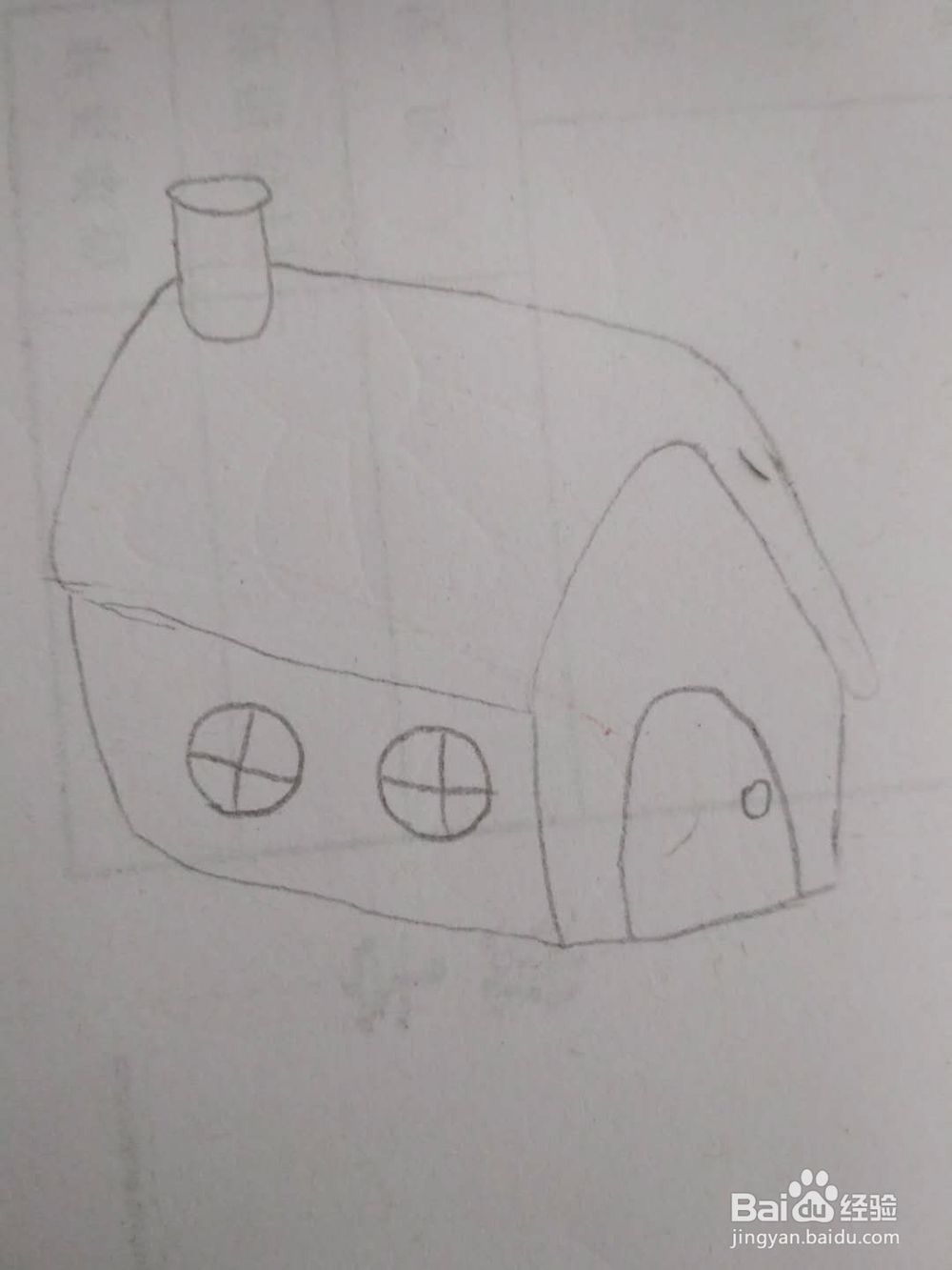 多妈简笔画一座小房子