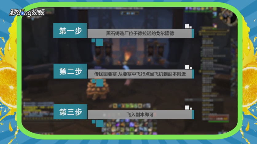魔兽黑石铸造厂怎么去