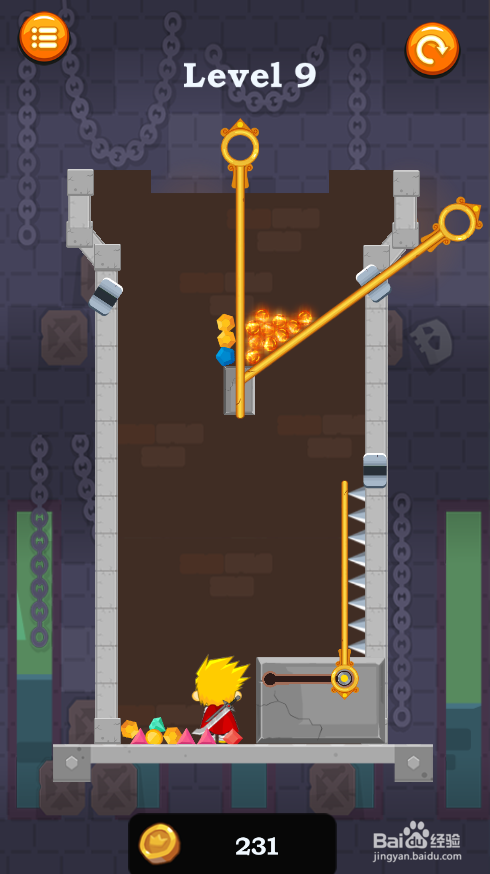 Pins Hero Rescue的Level 9如何通关?