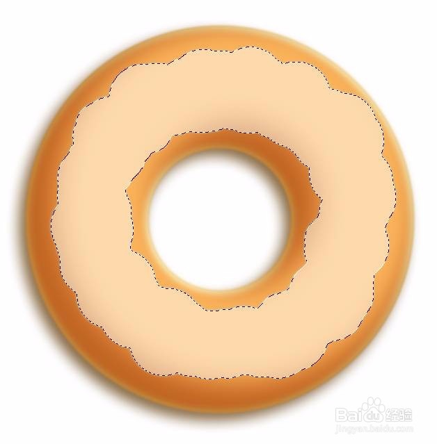 PS如何做甜甜圈