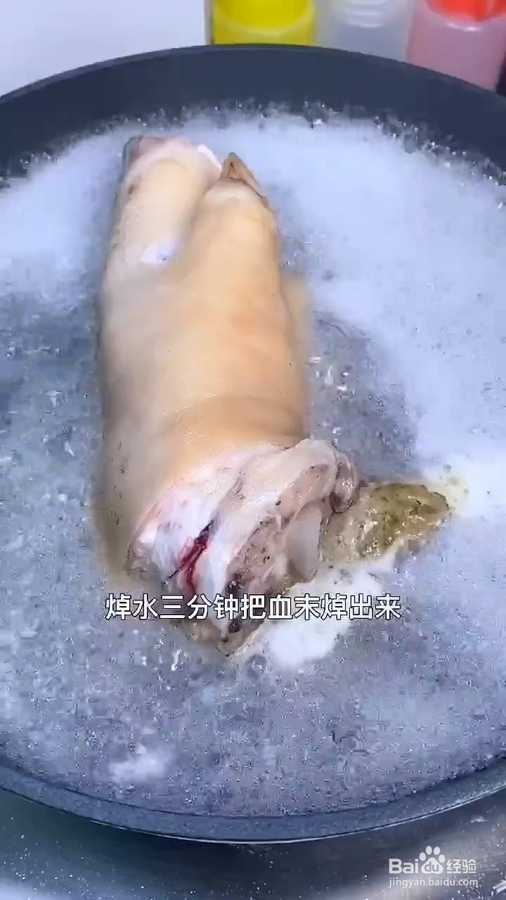 如何制作好吃美味的焖猪蹄