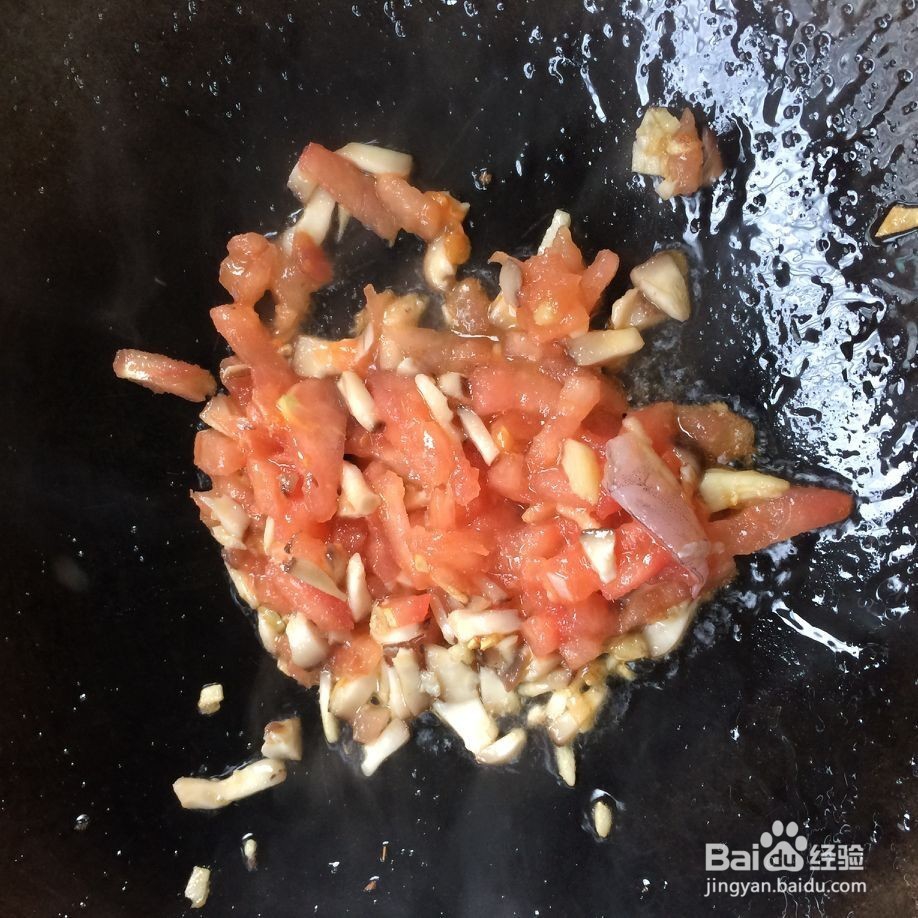 西红柿鸡蛋炒虾仁