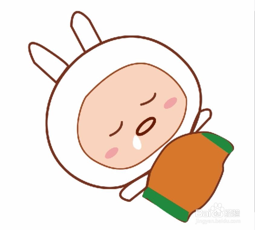 PS睡着的小兔兔