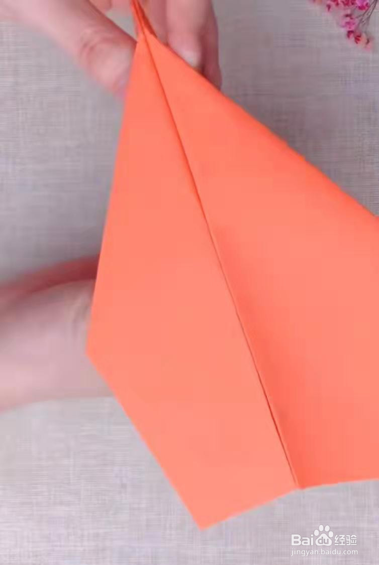 简单的折纸飞机教程