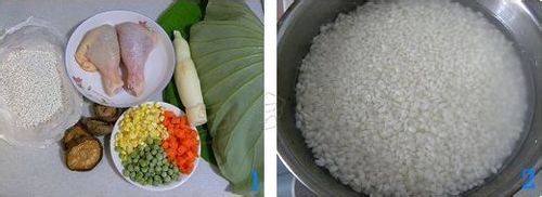 具有浓郁的夏日气息滴——【荷香糯米鸡】