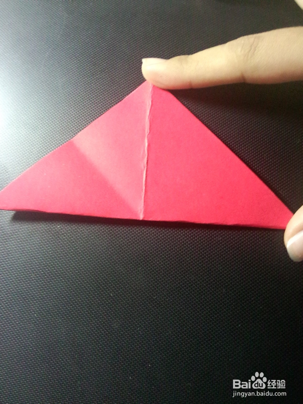 怎么用方形纸折纸心