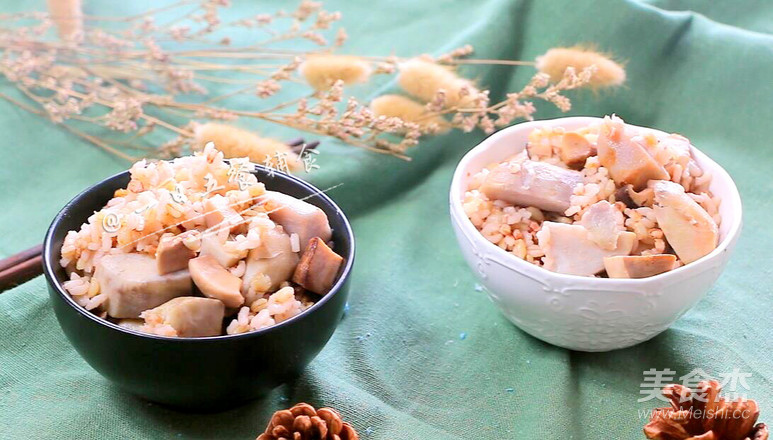 香菇芋头饭的做法