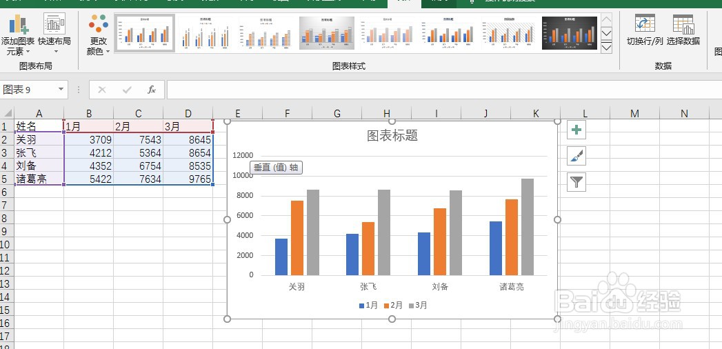 如何将Excel普通表格做成曲面图