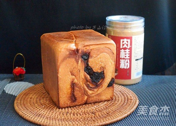 肉桂桂圆干吐司