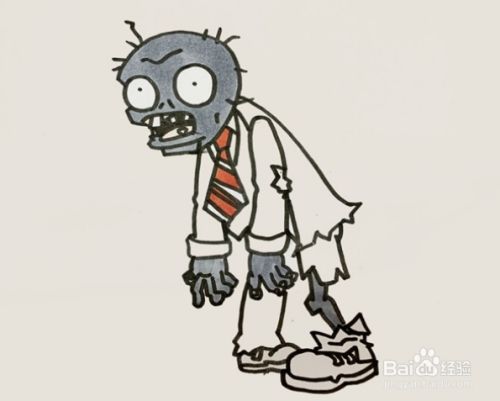 植物大战僵尸怎么画