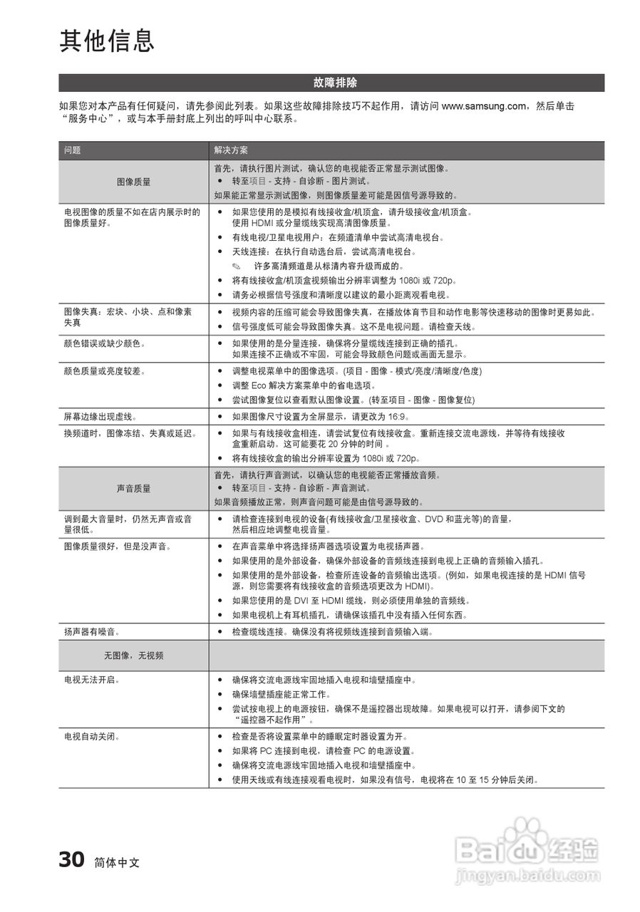 三星UA26C4000P液晶彩电使用说明书:[4]