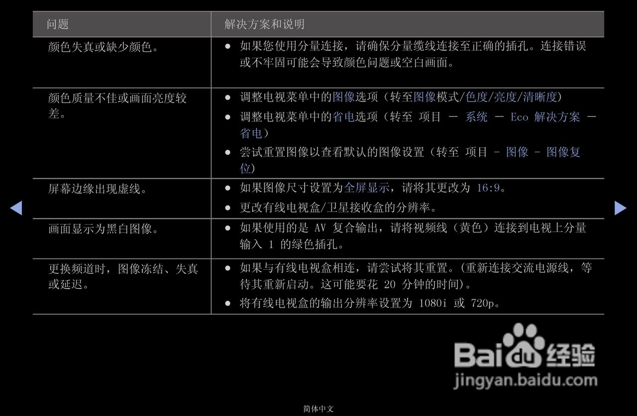 三星PS43D490A1液晶彩电使用说明书:[10]