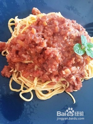 怎么自制意大利肉酱面