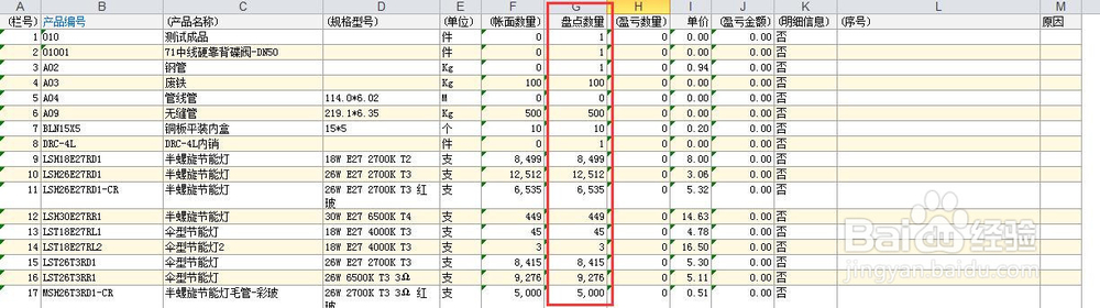 ERP系统中库存盘点怎样操作