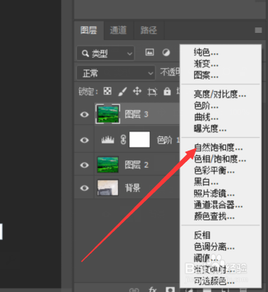 photo shop如何将彩色风景图变成黑白图