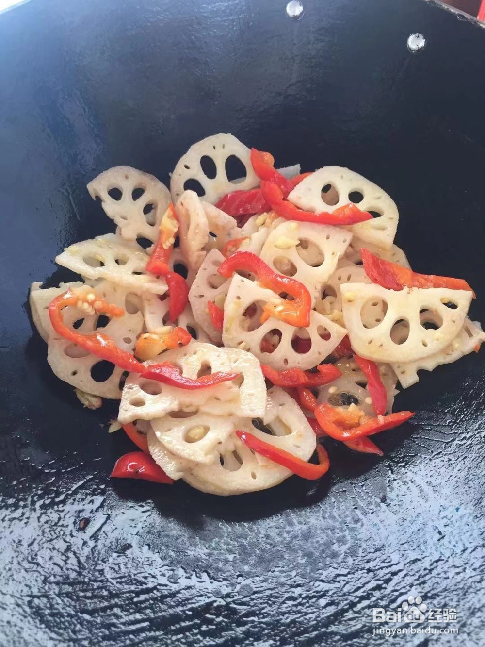 极味家常菜：黑木耳炒藕片