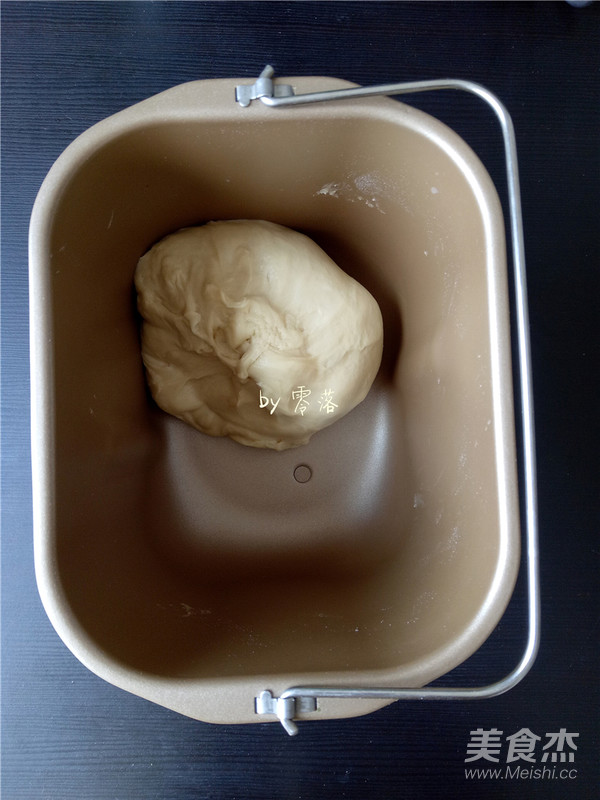 椰蓉蜜豆卷的做法