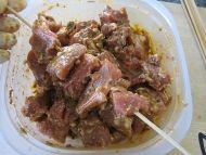 自烤孜然羊肉串