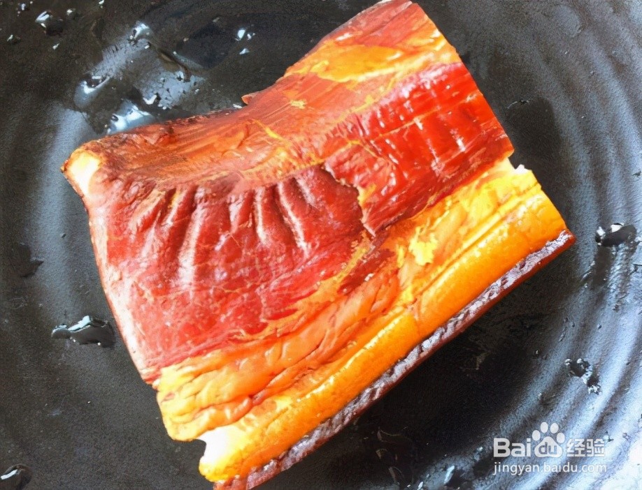 蒜苔炒腊肉的做法