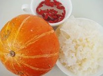 银耳枸杞南瓜盅