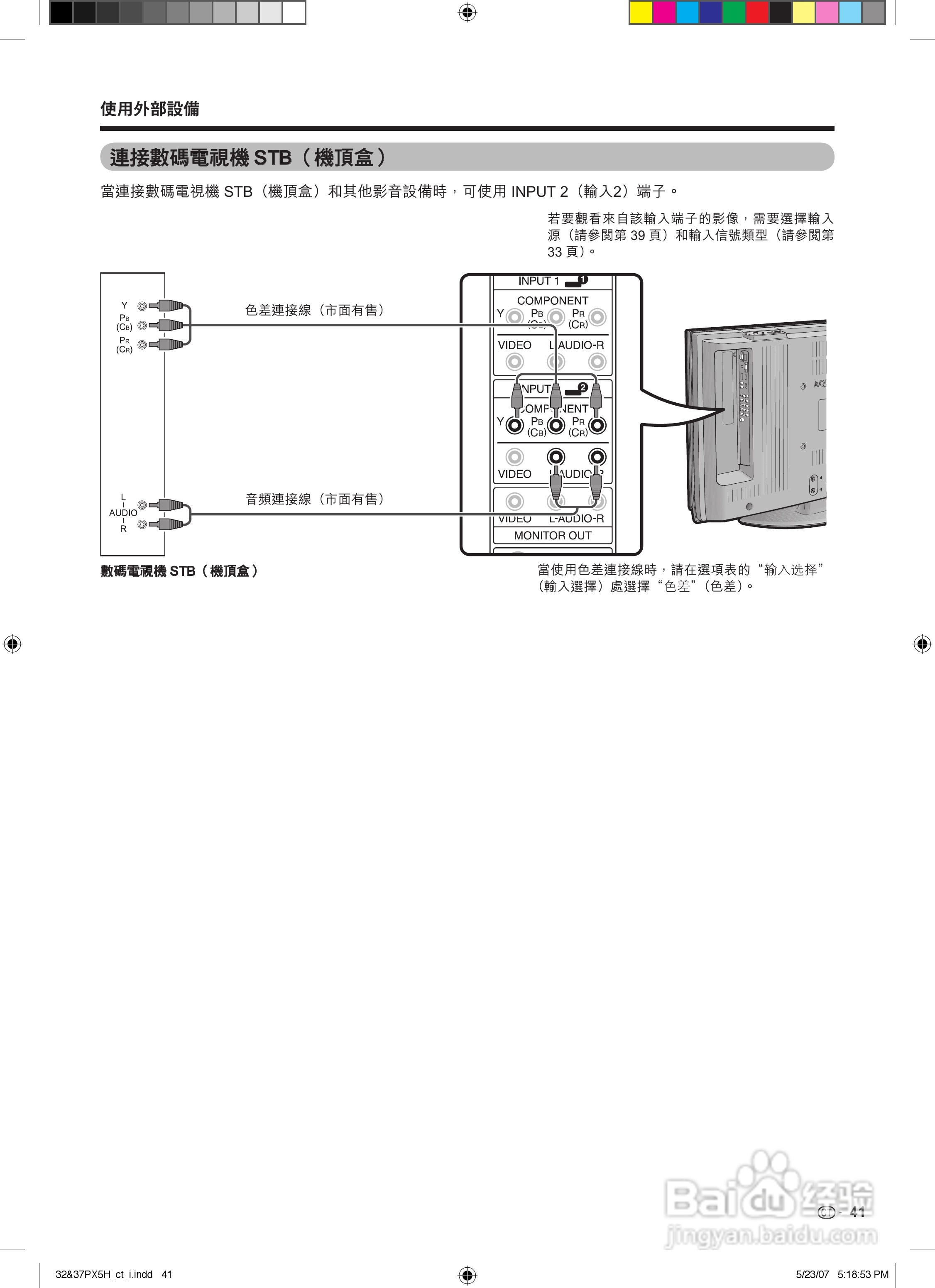 声宝LC-32PX5H型液晶电视机说明书:[5]