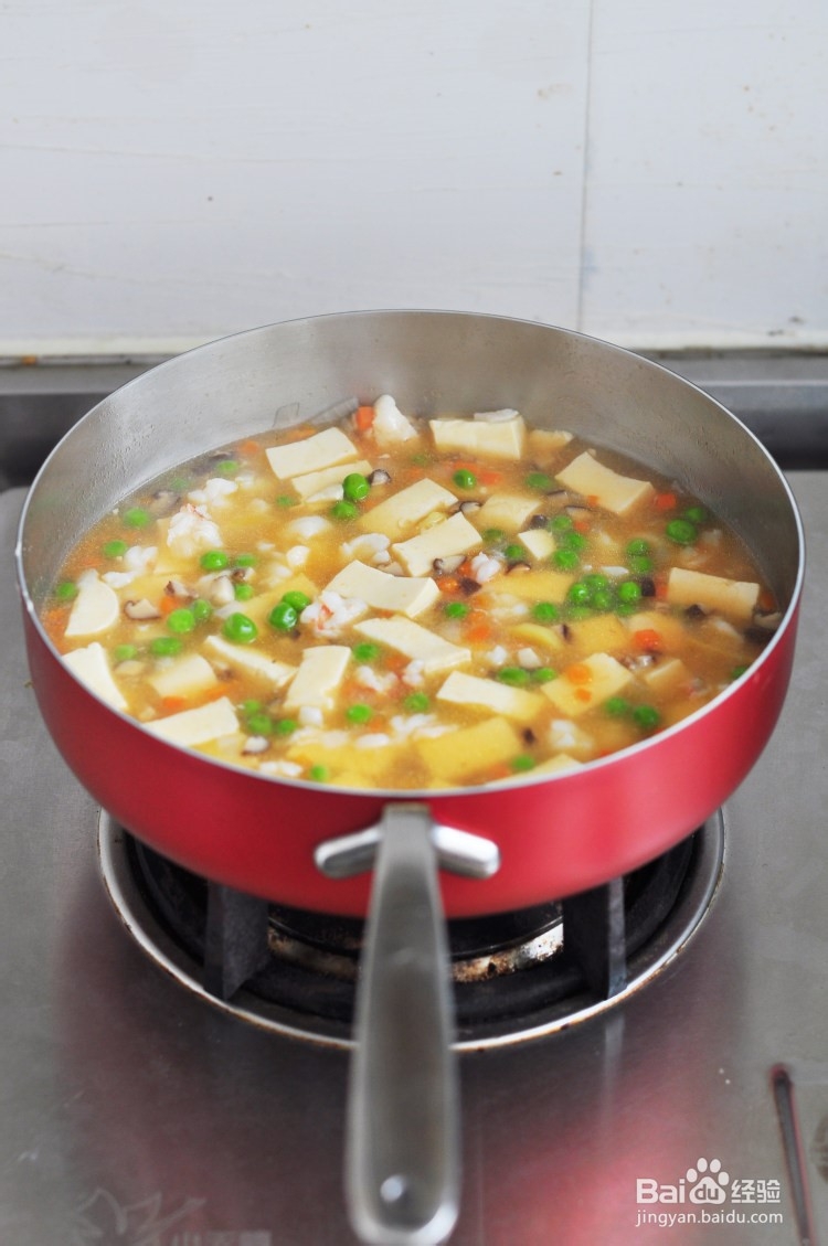 鲜虾什锦豆腐