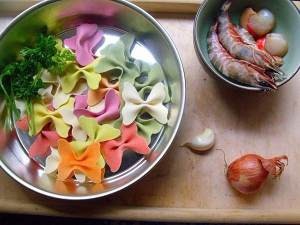 教大家做海鲜蝴蝶意面