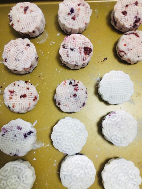 蔓越莓西米水晶饼