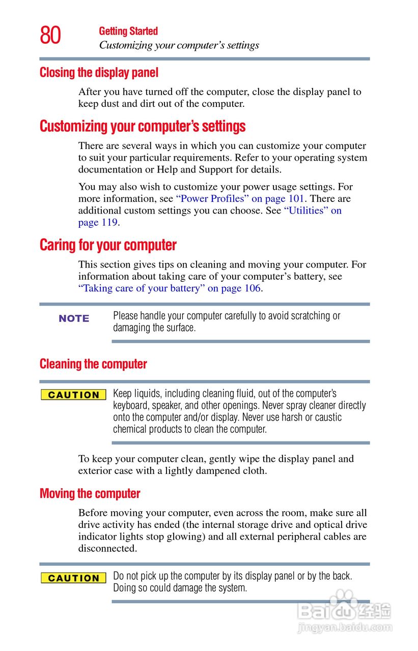 东芝NB300笔记本电脑使用说明书:[8]