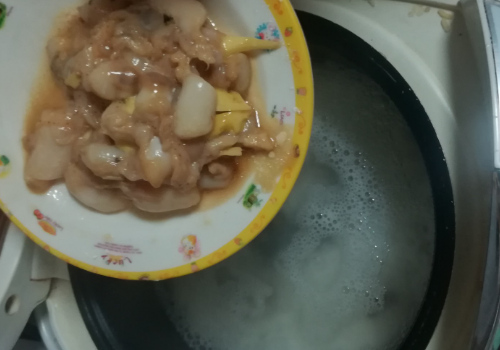冷冻扇贝肉可以做粥吗