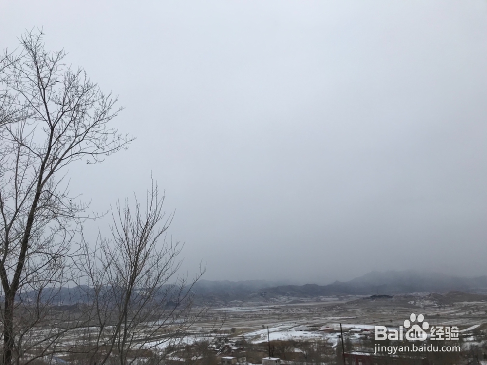 怎样拍摄风雪中的景色
