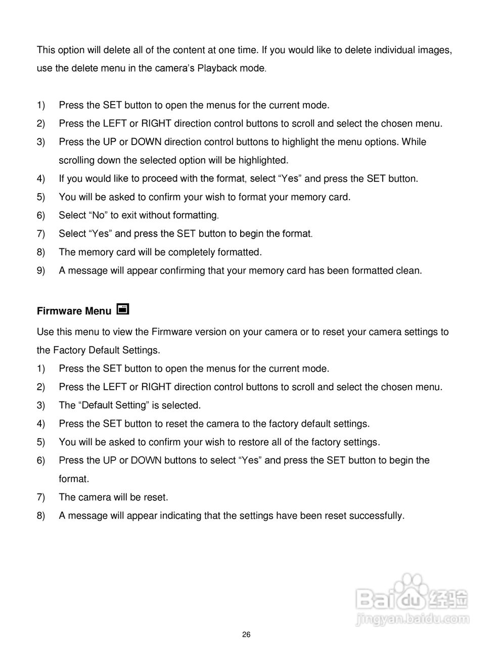 威达ViviCam T327数码相机使用说明书:[3]