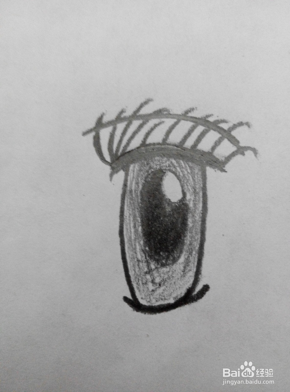 日本动漫人物怎么画眼睛