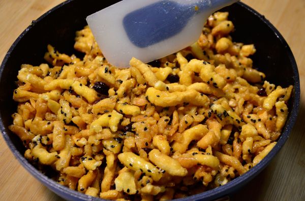 【蔓越莓沙琪玛】——冬季里的美味零食