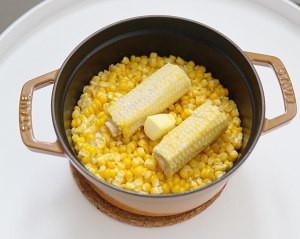 养生食补玉米炊饭的做法