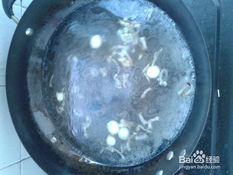 青菜鸡蛋面的做法